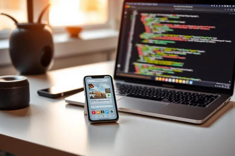 Application mobile. De l'idée aux stores, on construit ce qui tient dans la durée.